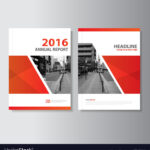 Red Annual Report Leaflet Brochure Flyer With Regard To Engineering Brochure Templates Free Download