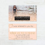 Referral Card Template | Pastel Greetings Pertaining To Photography Referral Card Templates