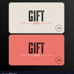 Retro Gift Card Template Inside Gift Card Template Illustrator