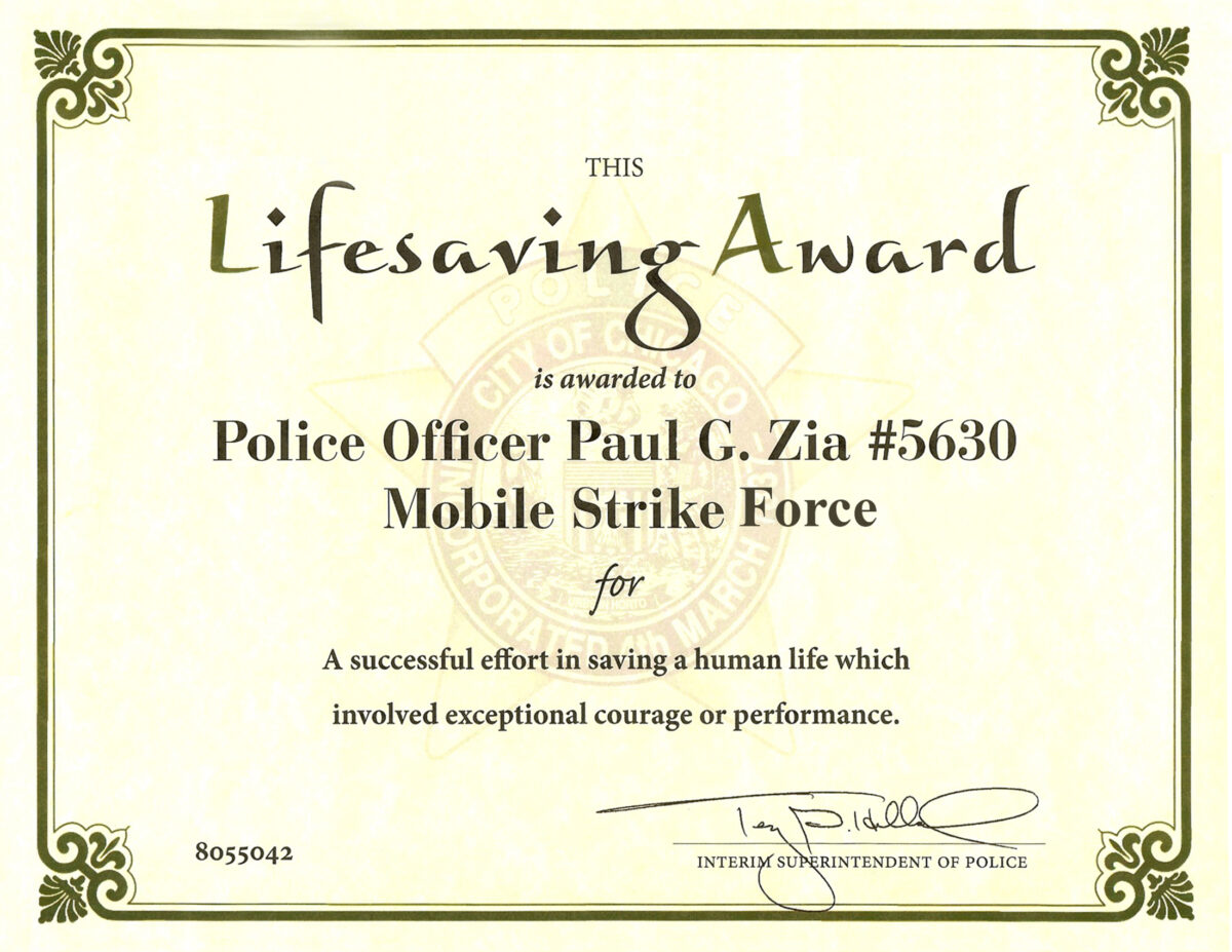 Life Saving Award Certificate Template Sample Professional Templates