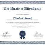 Rotary Club Certificate Template – Bestawnings Pertaining To Certificate Of Attendance Conference Template