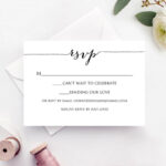 Rsvp Card Printable Template In Celebrate It Templates Place Cards