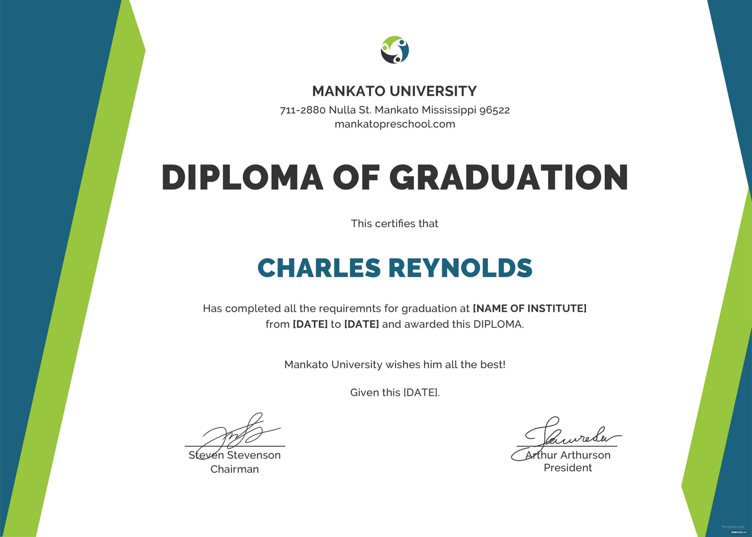 Sample Graduation Certificate – Tomope.zaribanks.co Pertaining To Masters Degree Certificate Template