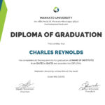 Sample Graduation Certificate – Tomope.zaribanks.co Regarding University Graduation Certificate Template