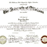Samples Of Fake High School Diplomas And Fake Diplomas Within Fake Diploma Certificate Template