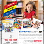 School Flyer №82520 In School Brochure Design Templates