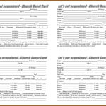 Search And Rescue Ministry – Forms Throughout Church Visitor Card Template