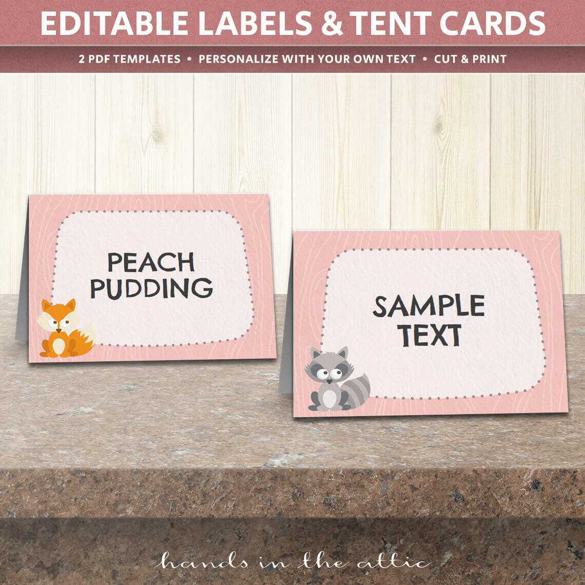 Seating Place Cards Template Free Printable Owl Party Regarding