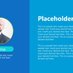 Self Introduction Powerpoint Template With Biography Powerpoint Template