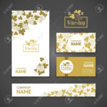 Set Of Business Cards. Templates For Wine Company Intended For Company Business Cards Templates