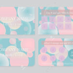 Set Of Two Loyalty Card Templates With Place For Text. Geometric.. Throughout Customer Loyalty Card Template Free