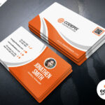 Simple Business Card Design Free Psdpsd Freebies On Dribbble Within Free Psd Visiting Card Templates Download