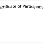 Simple Participation Certificate Template Free Download With Regard To Participation Certificate Templates Free Download