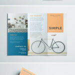 Simple Tri Fold Brochure | Free Indesign Template Intended For Brochure Template Indesign Free Download
