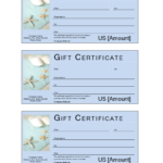 Spa Gift Voucher With Cash Value | Templates At For Spa Day Gift Certificate Template
