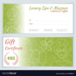 Spa Massage Gift Certificate Template with regard to Massage Gift Certificate Template Free Download