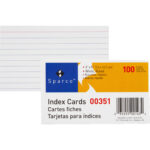 Sparco Printable Index Card Within 3 By 5 Index Card Template