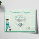 Sports Award Winning Congratulation Certificate Template With Regard To Sports Award Certificate Template Word