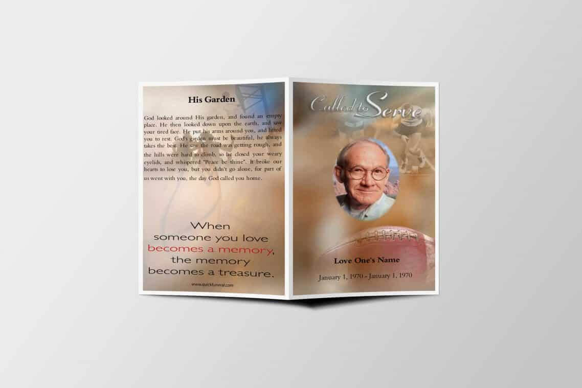 Sports Prayer Card With Regard To Memorial Cards For Funeral Template Free
