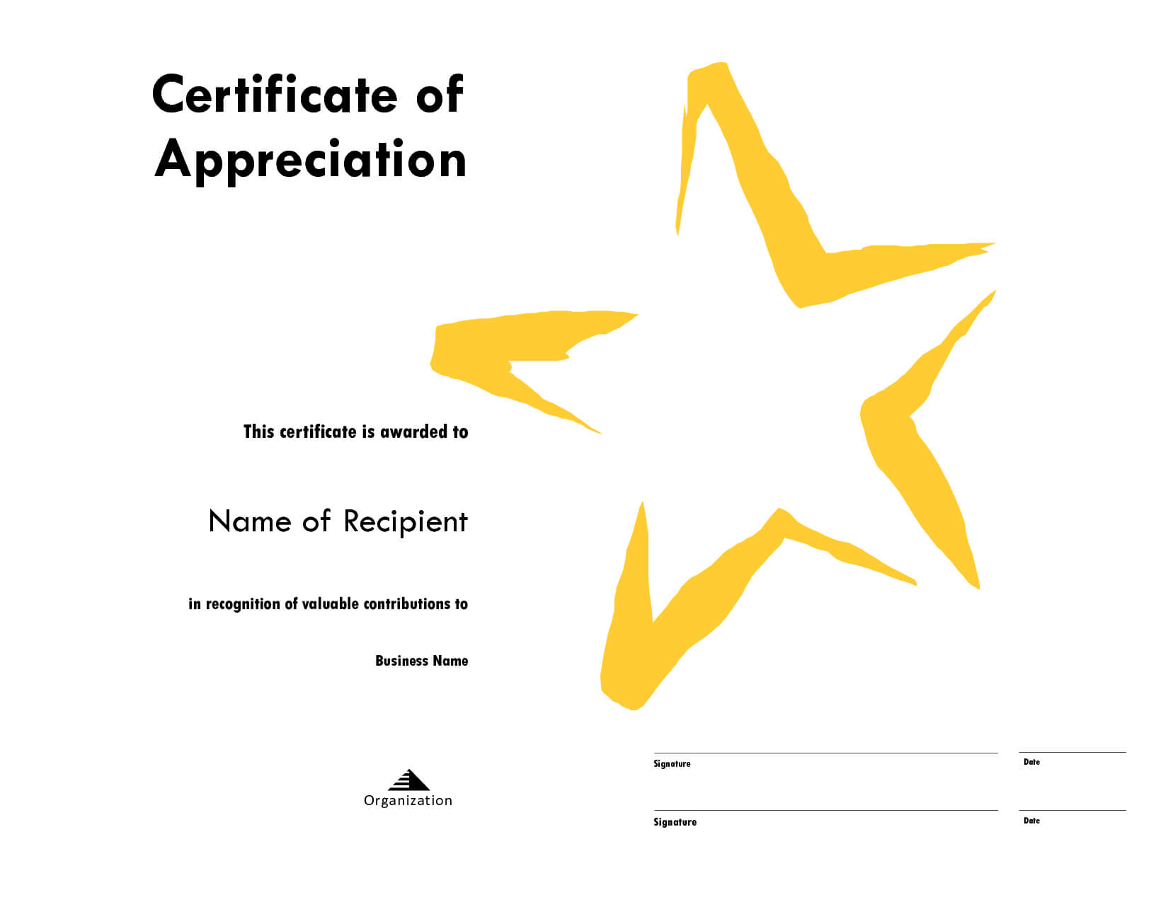 Star Award Certificate Templates Free Image Regarding Star Naming Certificate Template