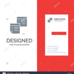 Sticky, Files, Note, Notes, Office, Pages, Paper Grey Logo Intended For Pages Business Card Template