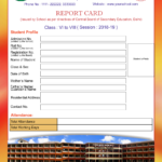 Student Report Card Format – Papele.alimentacionsegura Inside High School Student Report Card Template