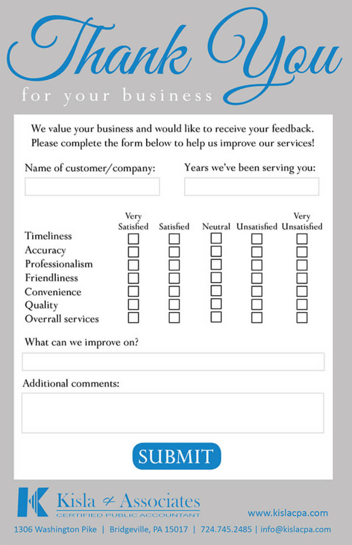 Survey Cards Templates – Papele.alimentacionsegura Pertaining To Customer Information Card Template