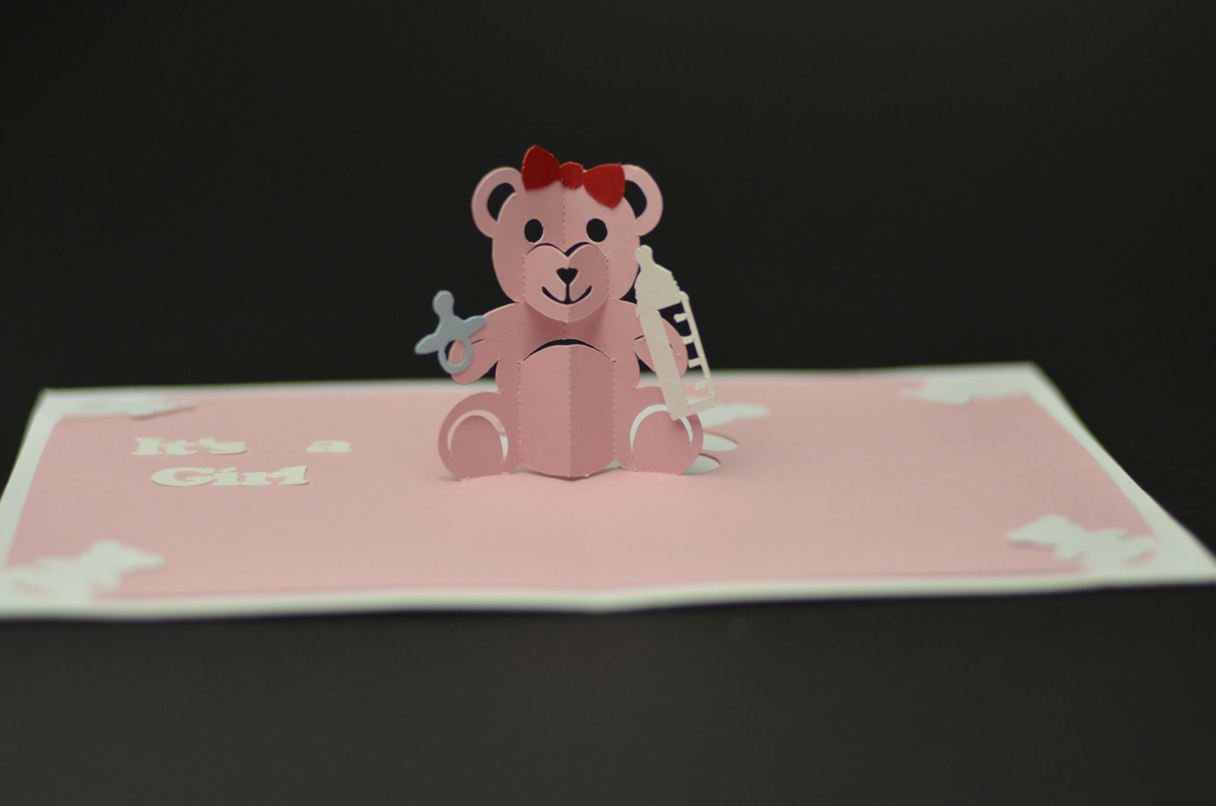 Teddy Bear Pop Up Card: Tutorial And Template – Creative Pop Throughout Teddy Bear Pop Up Card Template Free