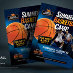Template 84936 : Basketball Camp Flyer Corporate Identity Pertaining To Basketball Camp Certificate Template