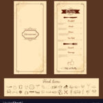 Template For Menu Card Throughout Frequent Diner Card Template
