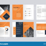 Template Layout Design With Cover Page For Company Profile Pertaining To Fancy Brochure Templates