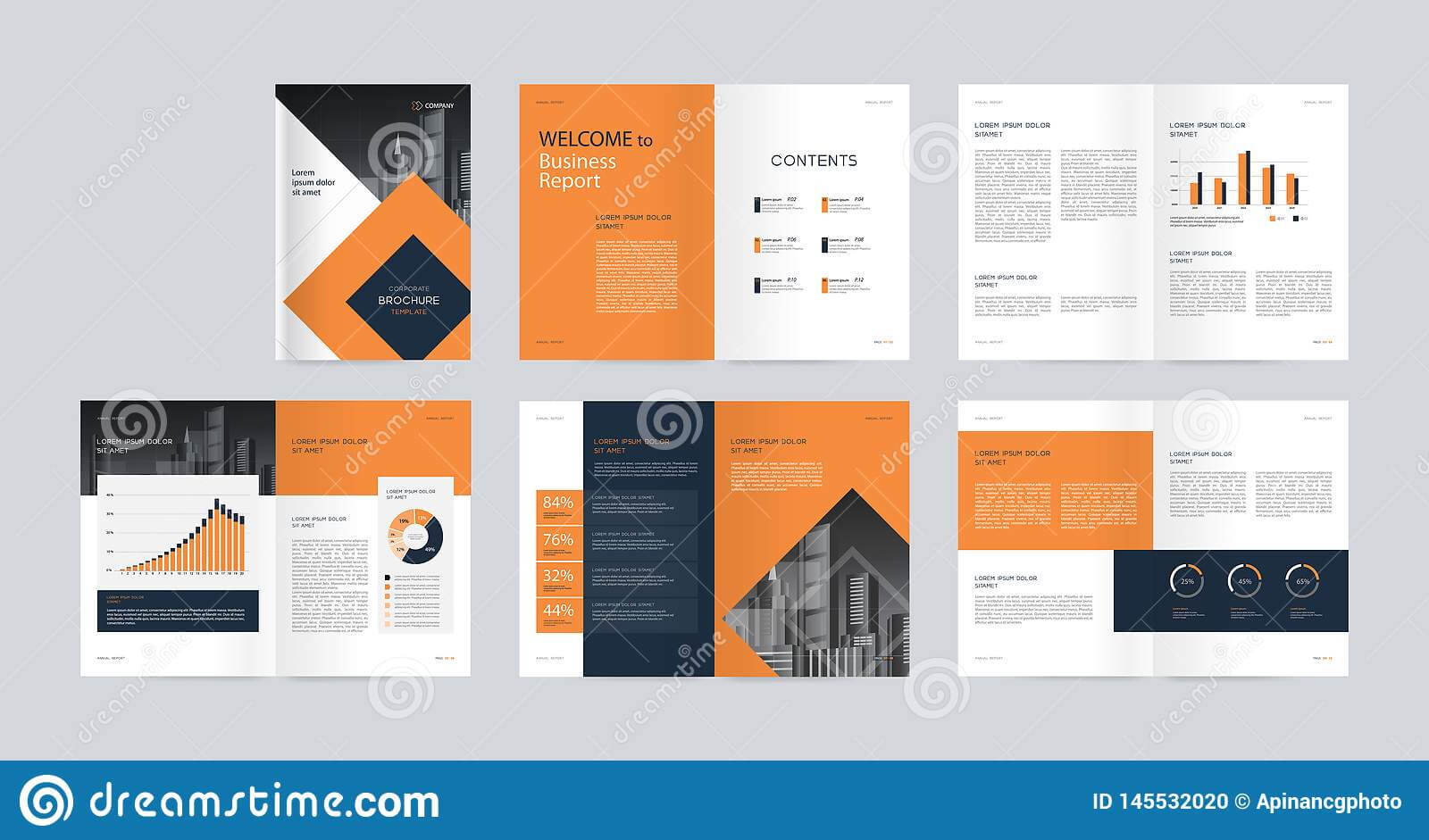 Template Layout Design With Cover Page For Company Profile Pertaining To Fancy Brochure Templates