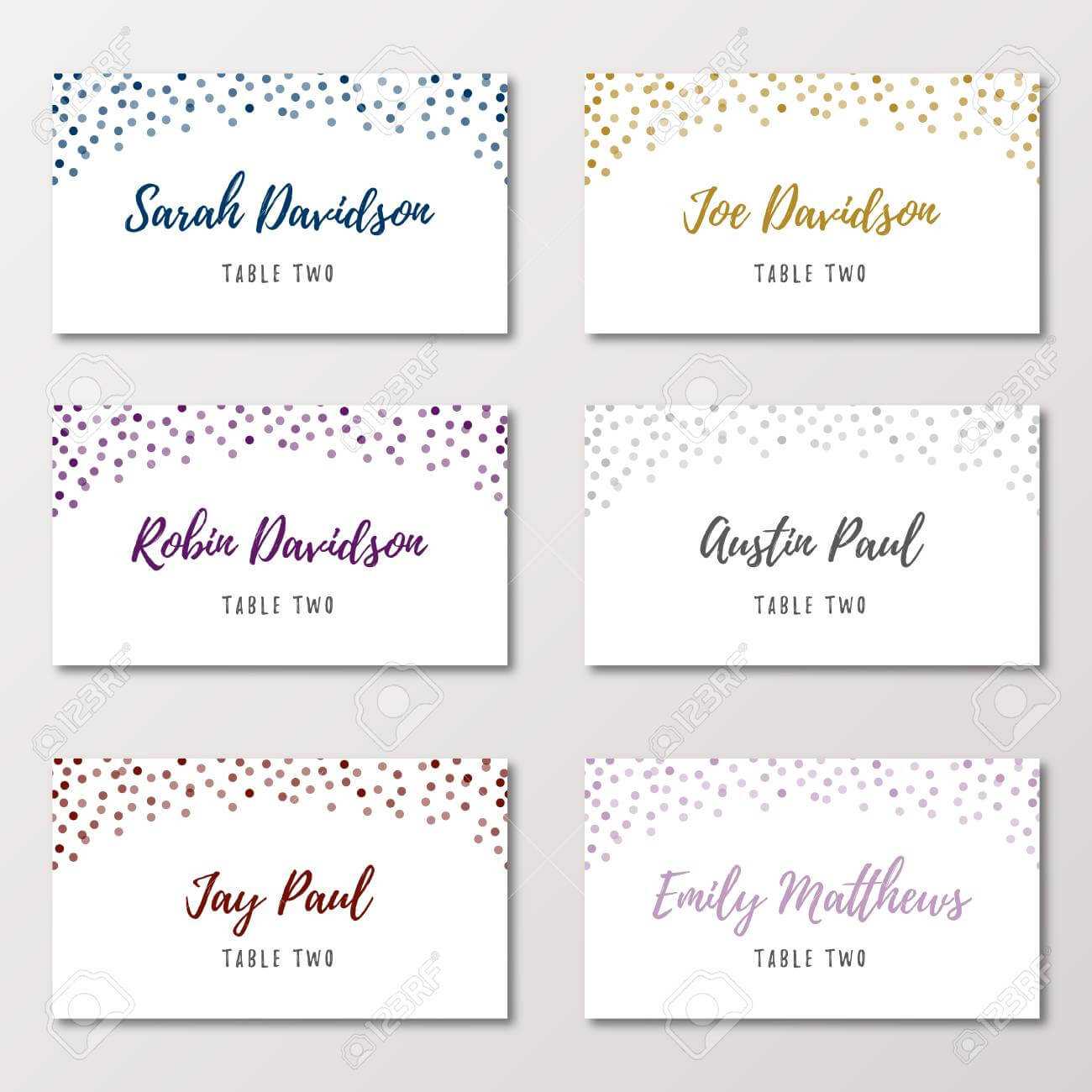 Template Place Cards - Papele.alimentacionsegura Intended For Place Card Setting Template