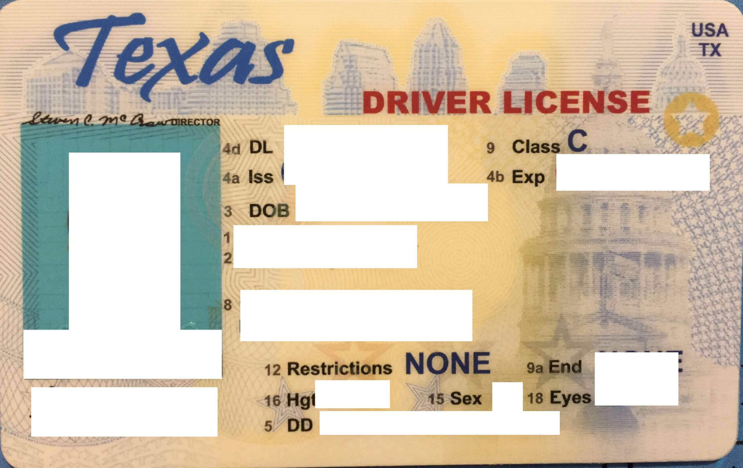 Texas Fake Id Intended For Texas Id Card Template