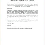 Thank You Note To Teacher From Student Resume Letter Cards Throughout Sponsor Card Template