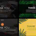 Thank You Slide Free Powerpoint Template With Powerpoint Thank You Card Template