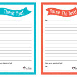 Thank You Teacher Templates – Papele.alimentacionsegura Within Thank You Note Card Template