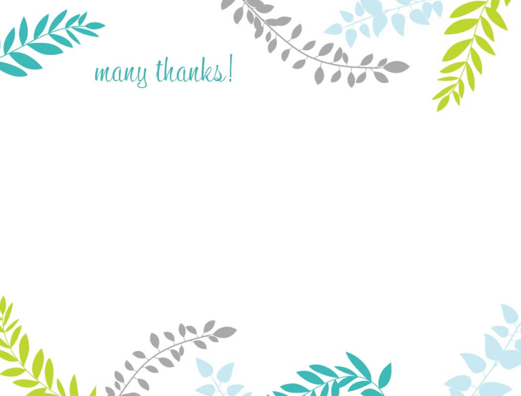 Thank You Template | E Commercewordpress Within Thank You Card Template Word