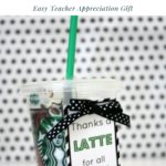 Thanks A Latte Appreciation Gift – Life Anchored With Thanks A Latte Card Template