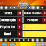 Thanksgiving Family Feud Trivia Powerpoint Game – Mac And Pc Inside Family Feud Powerpoint Template With Sound
