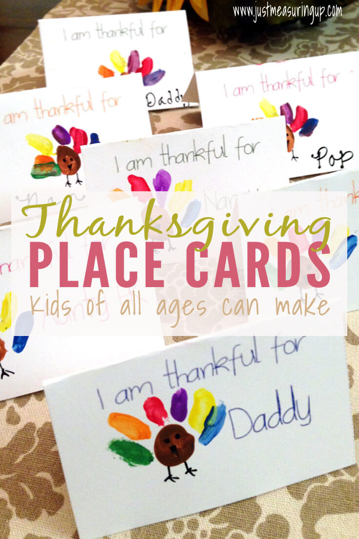 Thanksgiving Place Cards That Kids Can Make – Free Printable Intended For Thanksgiving Place Cards Template