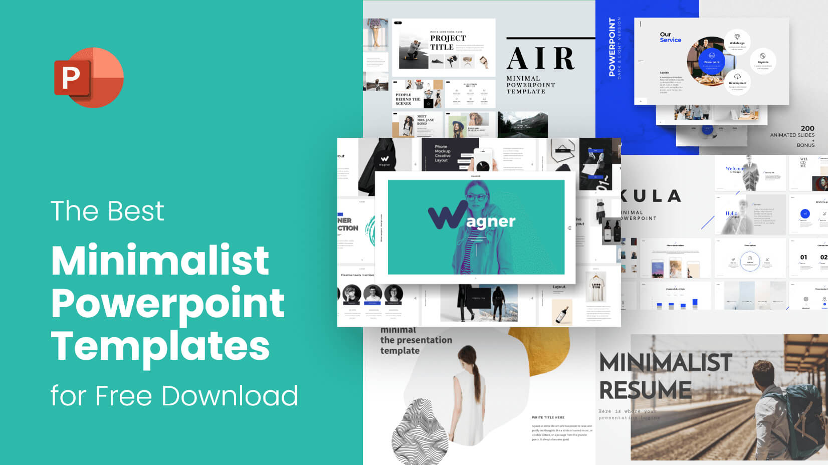The Best Minimalist Powerpoint Templates For Free Download Intended For Powerpoint Slides Design Templates For Free