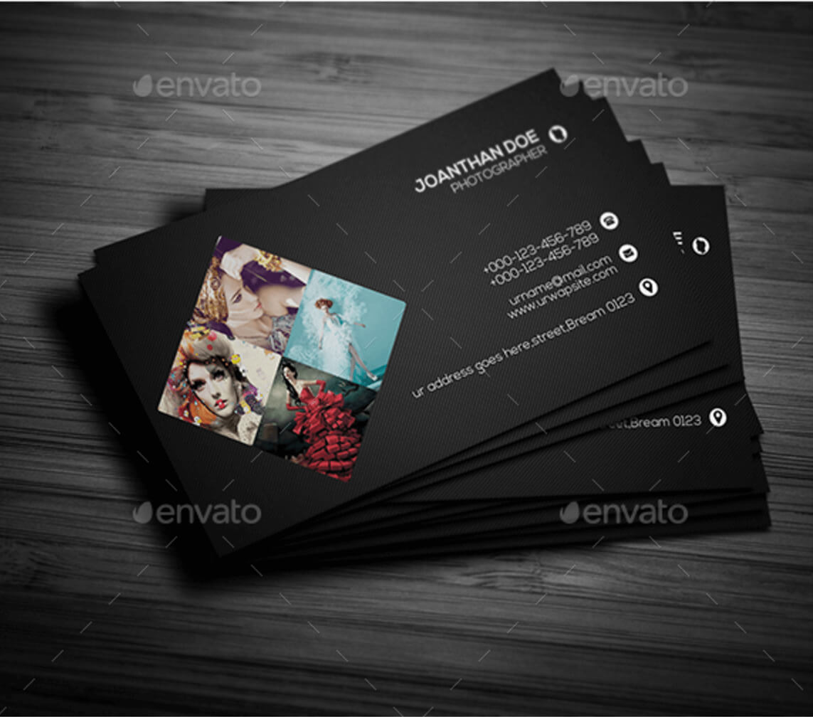 Top 26 Free Business Card Psd Mockup Templates In 2019 With Regard To Free Business Card Templates For Photographers