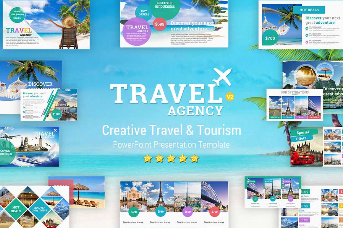 Travel And Tourism Powerpoint Presentation Template – Yekpix For Tourism Powerpoint Template