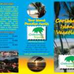 Travel Brochure Inside Island Brochure Template