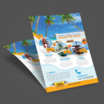 Travel Flyer – Flyer Design With Travel And Tourism Brochure Templates Free
