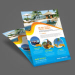 Travel Flyer Template Word – Tourism Company And Tourism With Word Travel Brochure Template