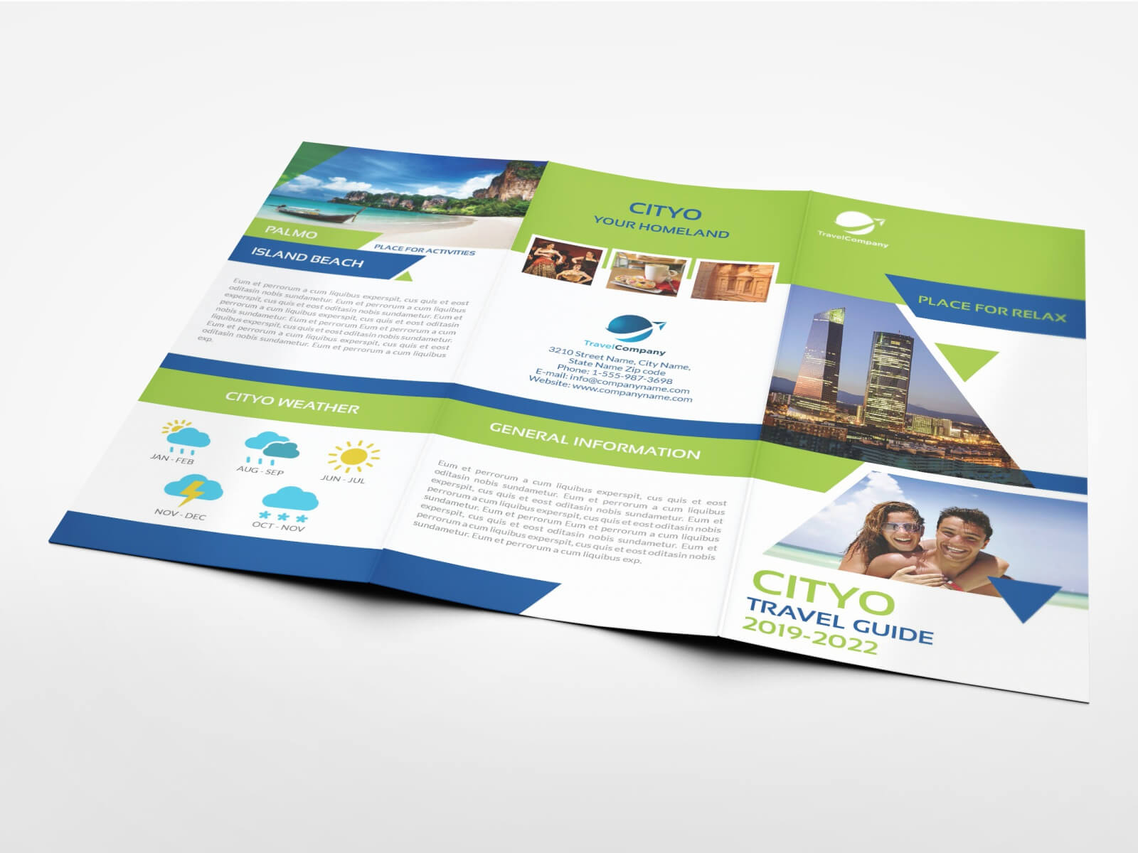 Travel Guide Tri Fold Brochure Templateowpictures On Within Travel Guide Brochure Template