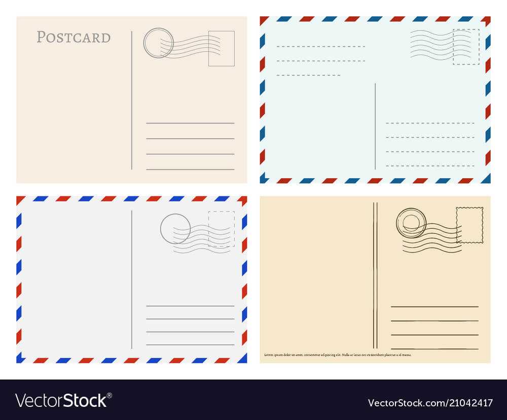 Travel Postcard Templates Greetings Post Cards Intended For Post Cards Template