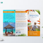 Travel Tri Fold Brochure Template in Word Travel Brochure Template